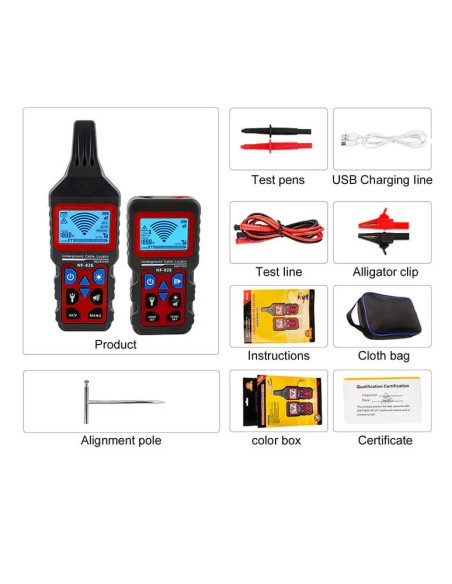 Localizador De Cables Y Tuber As Digital C Mpralo Aqu