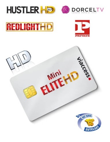 Elite HD Mini - REDLIGHT + Dorcel + SCT 4 canales 1 año