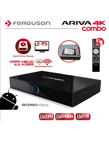 Ferguson Ariva 4k UHD Combo + Android