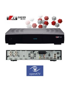 RED EAGLE QUADBOX HD2400 DOBLE DVB-2 TUNER WIFI