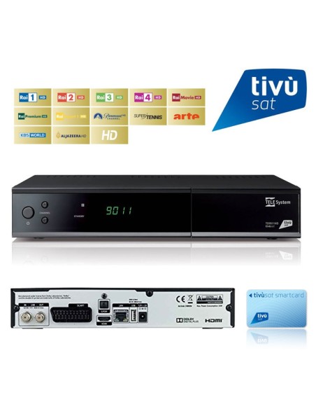 TS9011HD Tivu SAT + Tarjeta