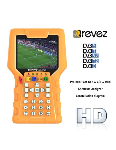 Revez HD-TRIO - DVB-S2 / T2 / C