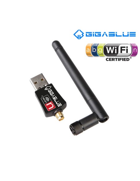 GigaBlue USB 2.0 WiFi 600Mbps