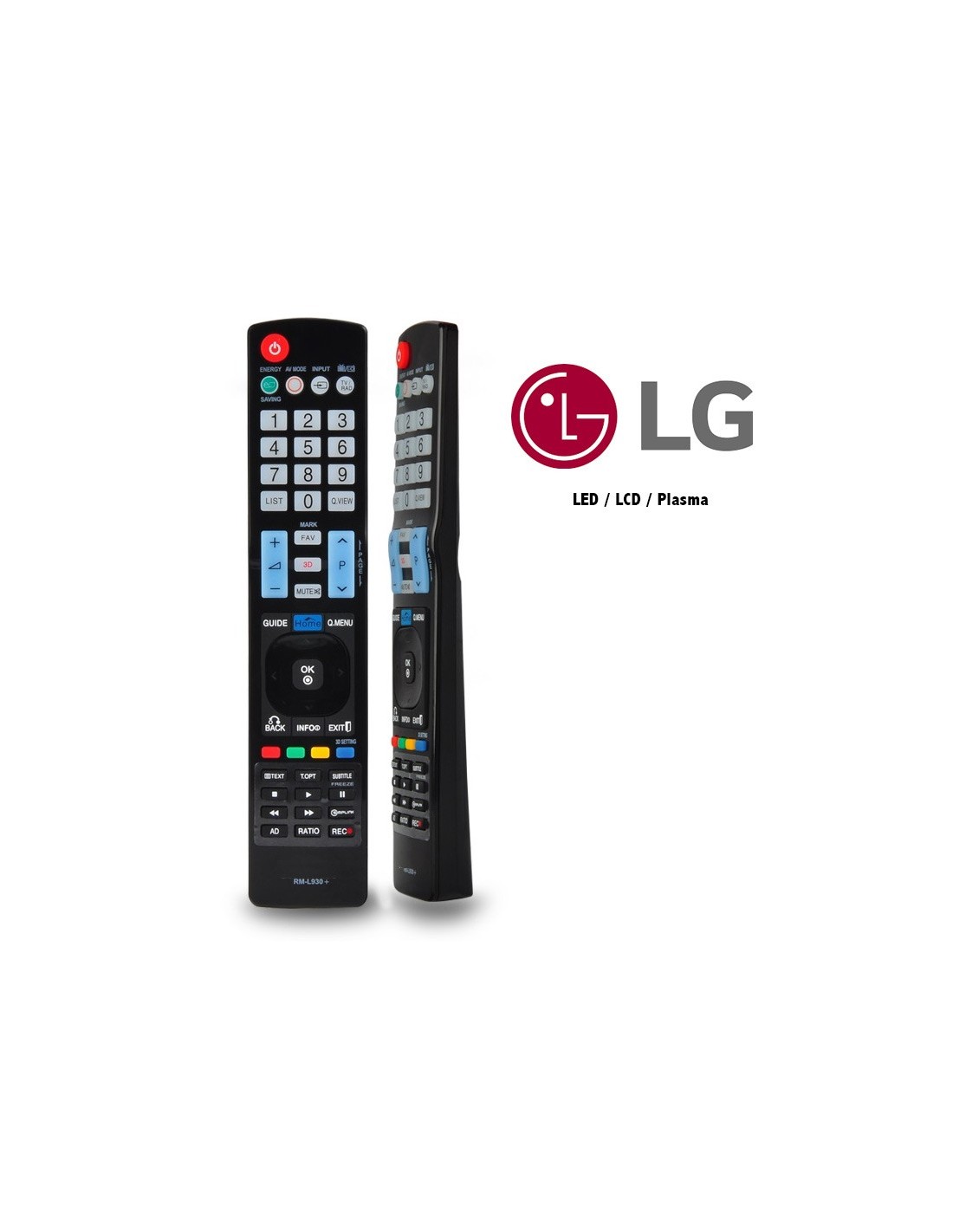 Mando a distancia compatible TV LG
