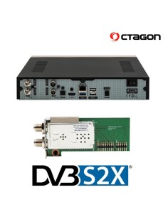 OCTAGON SF4008 QUAD 4K Linux E2 UHD 2160p (DVB-S2X) 2