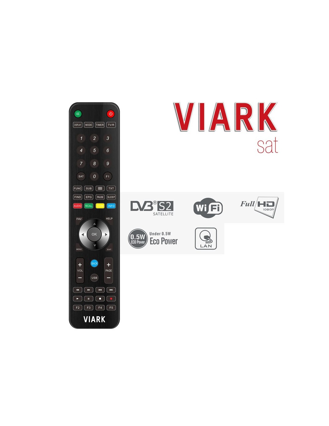 ▷ Viark SAT 4K 【Envío Gratis 24H】✔️ Mejor Precio