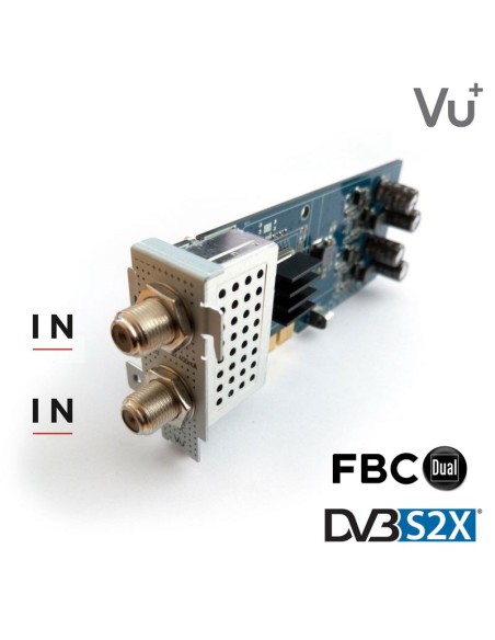 Tuner VU+ FBC Dual DVB S2X