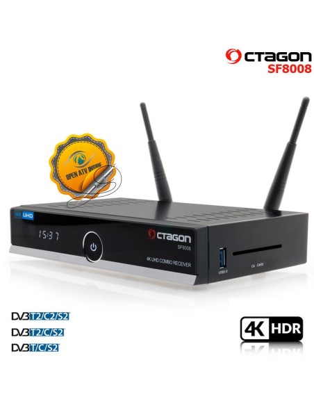 OCTAGON SF8008 4K Combo OCTAGON SF8008 4K Combo