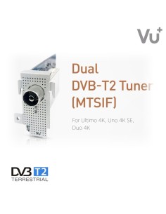 VU+ Tuner MTSIF Dual DVB-T2