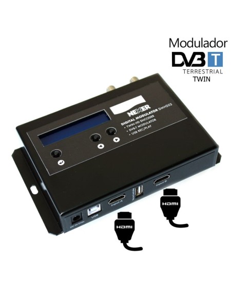 Modulador A/V DVB-T HDMI - Baterias para todo Reguero Baterias