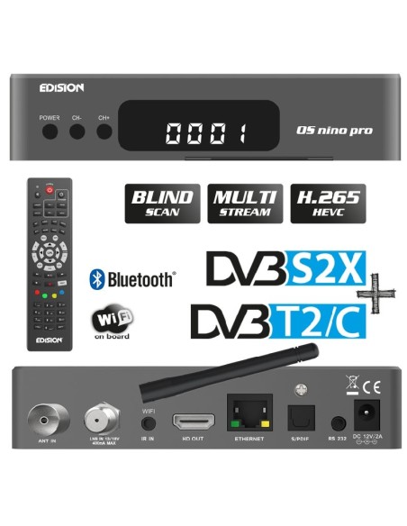 EDISION OS NINO PRO S2X + T2/C