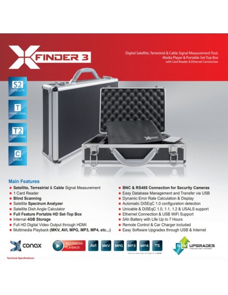 XFINDER 3, Distribuidor Oficial en España
