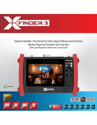 Compra Amiko X-Finder 3 - Medidor De Campo Satélite, TDT Y Cable con  precios increibles.