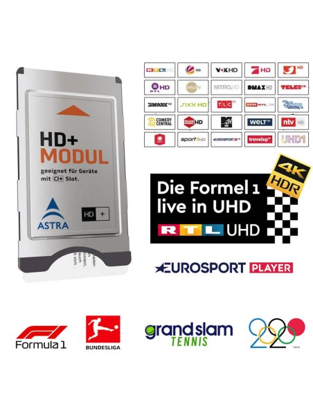 HD+ Modul con Eurosport