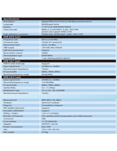 Satlink HW 7280 4K Combo Finder