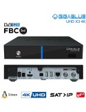 GigaBlue UHD X3 4K TWIN LINUX FBC DVB-S2X IPTV