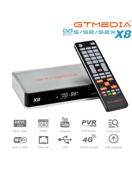 VONTAR-receptor de satélite Digital Openbox V8S Plus, decodificador Full HD  1080P, DVB-S2, compatible con