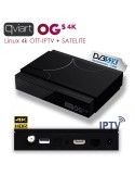 Qviart OGs 4K: IPTV + Satelite 4K
