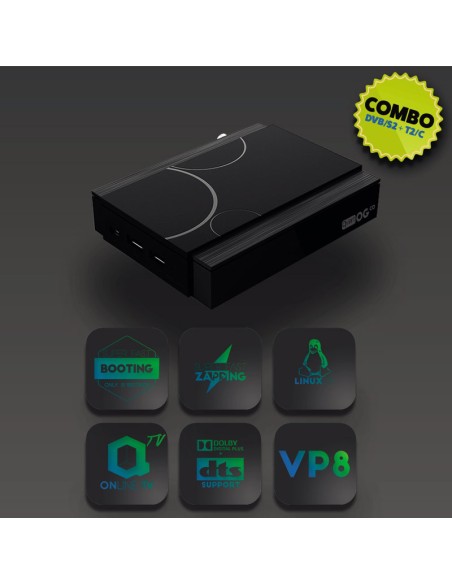 Qviart OGco: SAT + TDT + IPTV Qviart OGco: SAT + TDT + IPTV