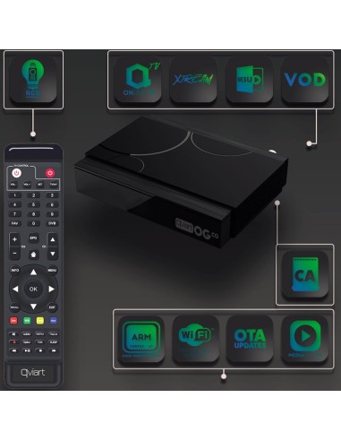 Qviart OGco: SAT + TDT + IPTV