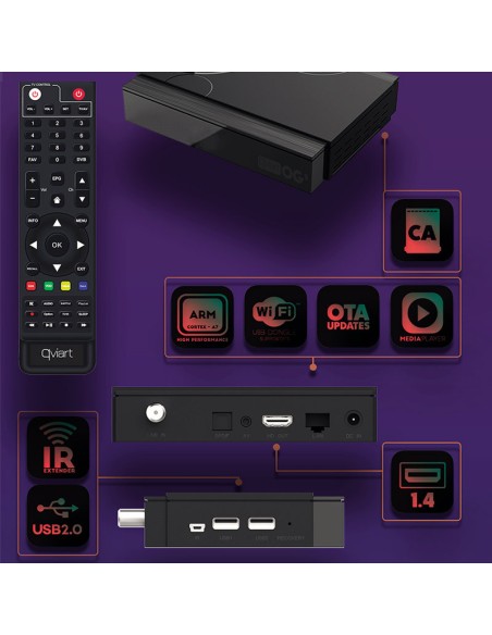 Qviart OGs: Satelite + IPTV