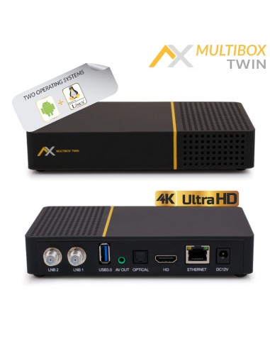 AX Multibox Twin 4k