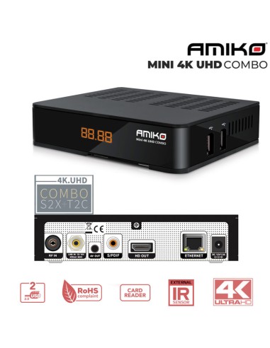 AMIKO MINI 4K UHD COMBO