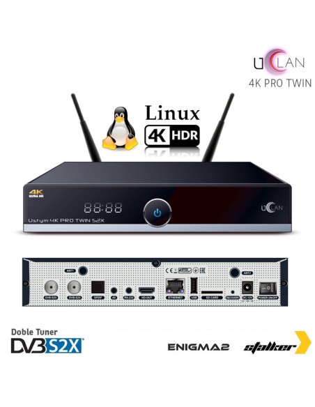 Uclan Ustym 4K PRO TWIN