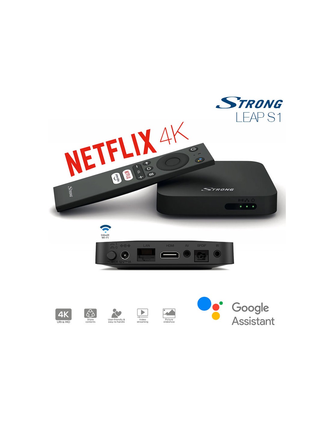 Strong Leap S1 - Android TV Box 4K
