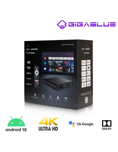 GigaBlue x Botech WZONE 4K ANDROID 10 TV Box