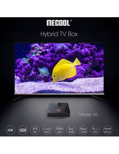 Mecool K5 S2/T2 Android 4K
