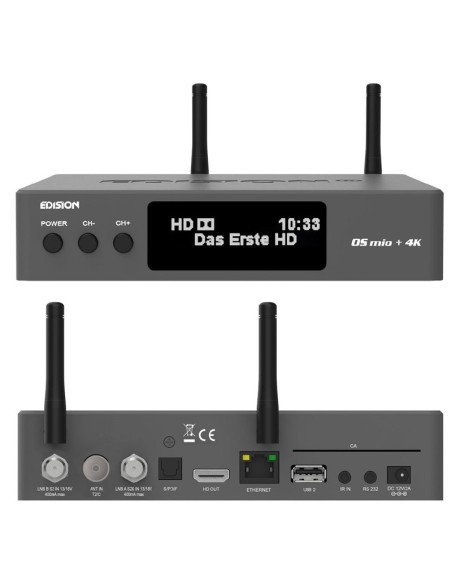 Edision OS Mio 4k PLUS Combo