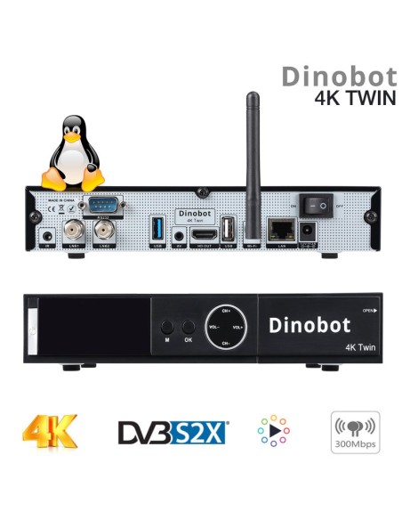 Dinobot 4k Twin