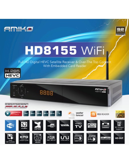 AMIKO 8155 V2 WIFI