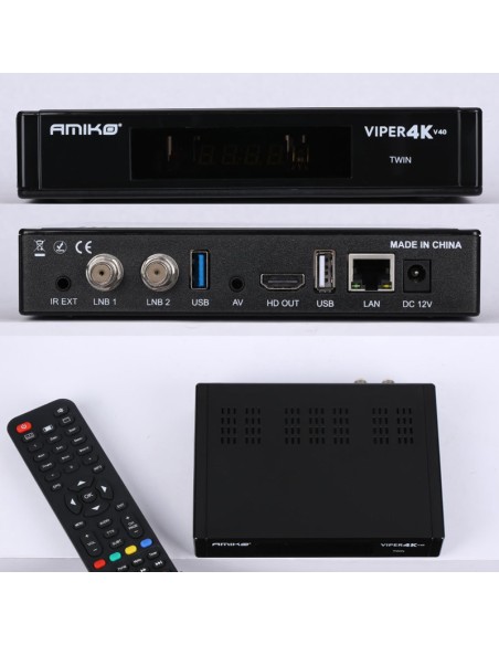 Amiko Viper 4K V40 TWIN