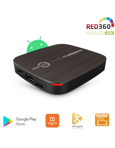 Red360 Nano 4K Android OTT Box