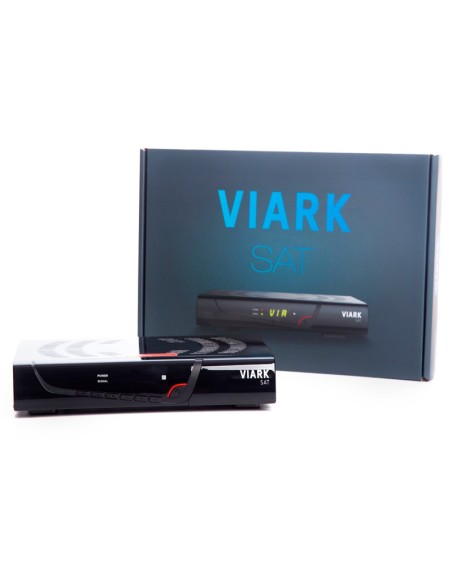 Viark SAT 4K y Viark SAT Receptor Satélite decodificador con Wifi, estable,  multistream UHD DVB-S2X y H.265, lector de tarjetas CA, USB, RCA, puerto  Ethernet, PVR, DLNA, FTP, FTA, , actualizable por