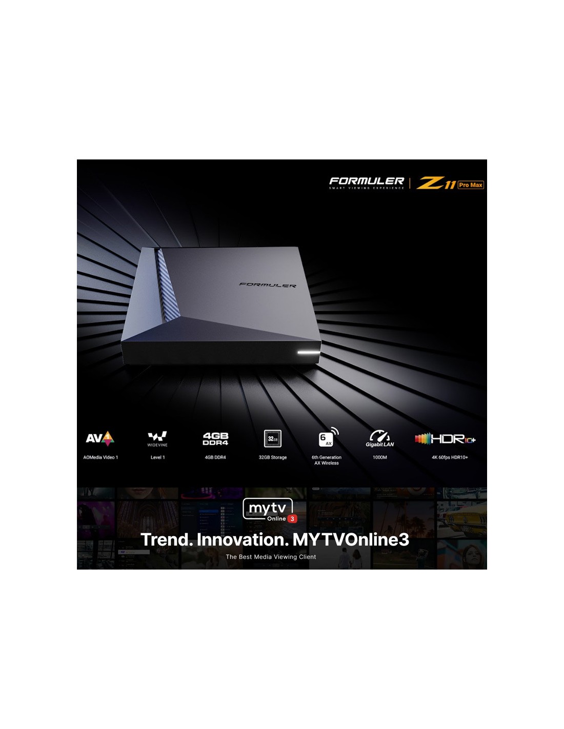 thumbnail image 2 of SuperBox Elite 2 Android 11 Box – 4GB RAM, 32GB ROM, 6K Output, Dual Band Wi-Fi 2 of 4