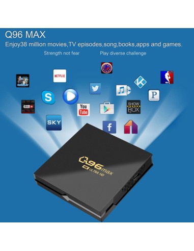 Acemax Q96 max 4K Android TV Box