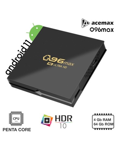 Acemax Q96 max 4K Android TV Box