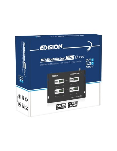 Modulador HDMI Edision 3in1 Quad