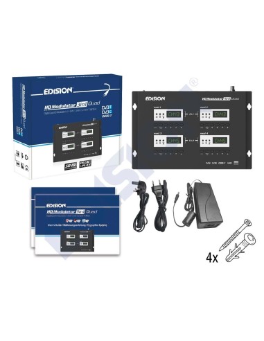 Modulador HDMI Edision 3in1 Quad