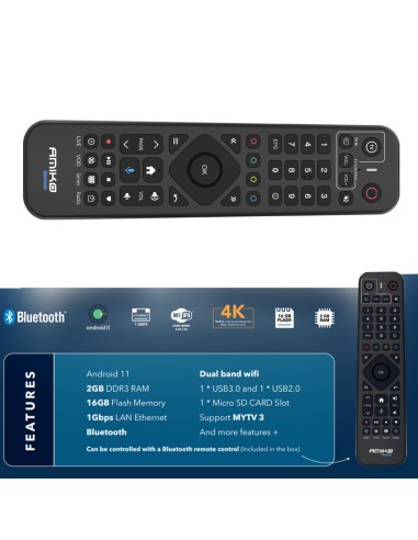 Amiko A11 BLU Android OTT 4k MyTV 3