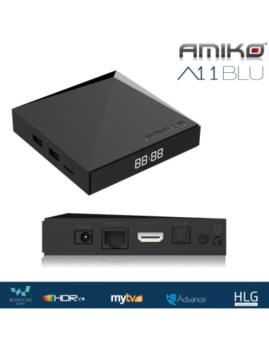 Amiko A11 BLU Android OTT 4k MyTV 3