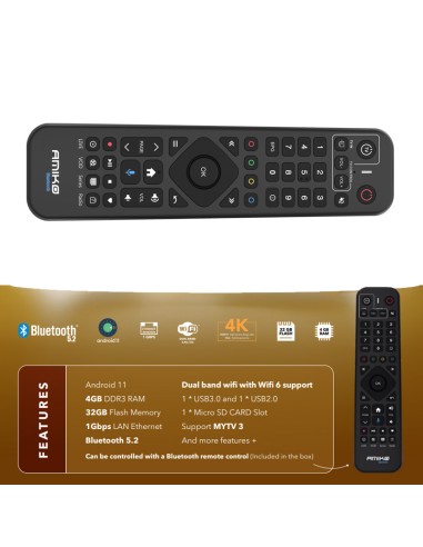 Amiko A11 Gold Android OTT 4k MyTV 3