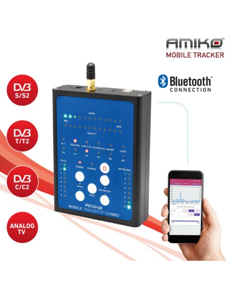 Amiko Mobile Tracker BT Combo