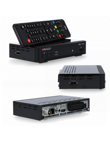 Receptor TDT HbbTV T-Box receptor lados