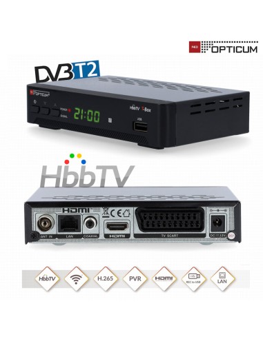 Receptor TDT HbbTV T-Box