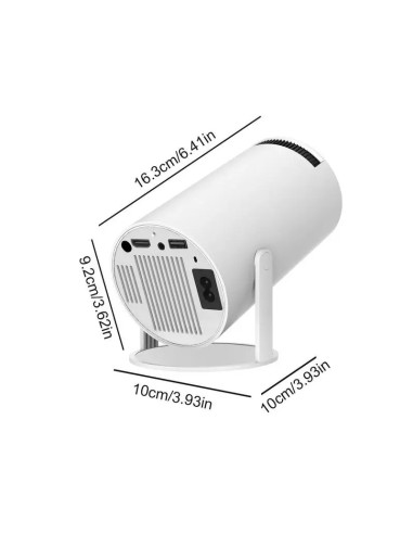 Proyector multimedia portátil con Android integrado. Tamaño