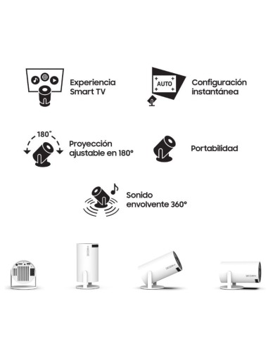 Proyector multimedia portátil con Android integrado. Características